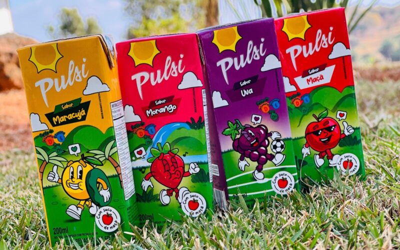 Trevo Lácteos estreia no mercado de bebidas com refrescos da linha Pulsi para crianças