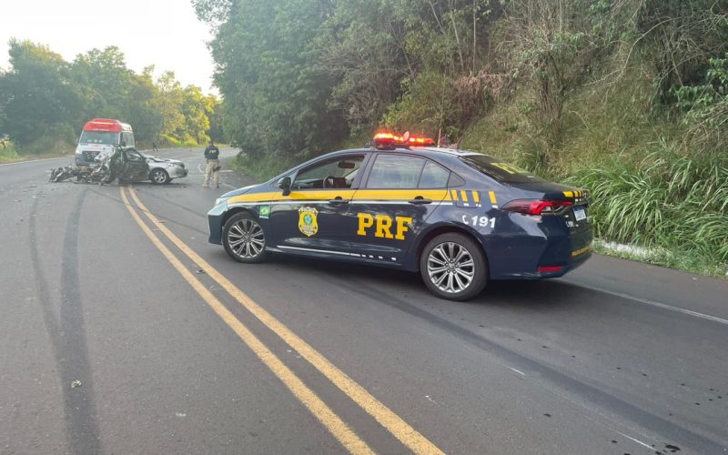 Tragédia na BR-386: Colisão frontal em Frederico Westphalen deixa dois mortos