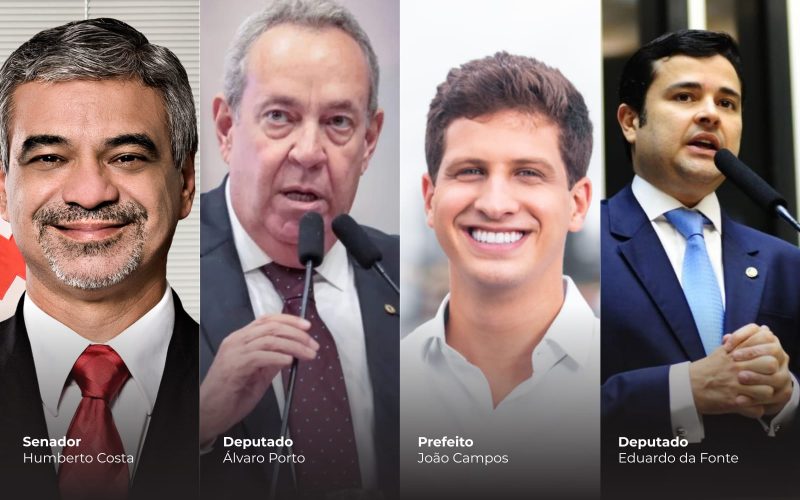 Portal 007 Brasil aponta articulação para 2026 com João Campos, Álvaro Porto, Humberto Costa e Eduardo da Fonte