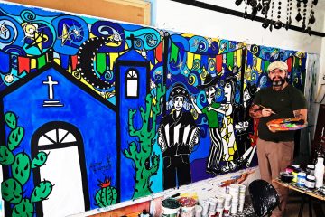 Entre cores e sentimentos, Ailton Santana constrói uma das trajetórias mais marcantes das artes visuais pernambucanas